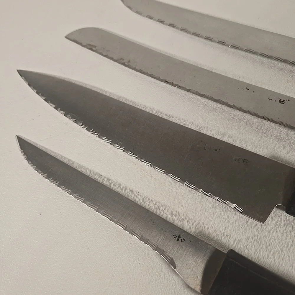 4 Chefmate‎ Long Knives - Carver, Boning, Bread & Chef
